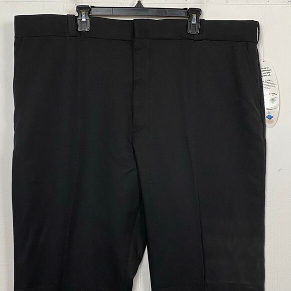 Flying Cross  Men's Black Style 3910 100% Polyester Pant Size 48X31 - Picture 2 of 9